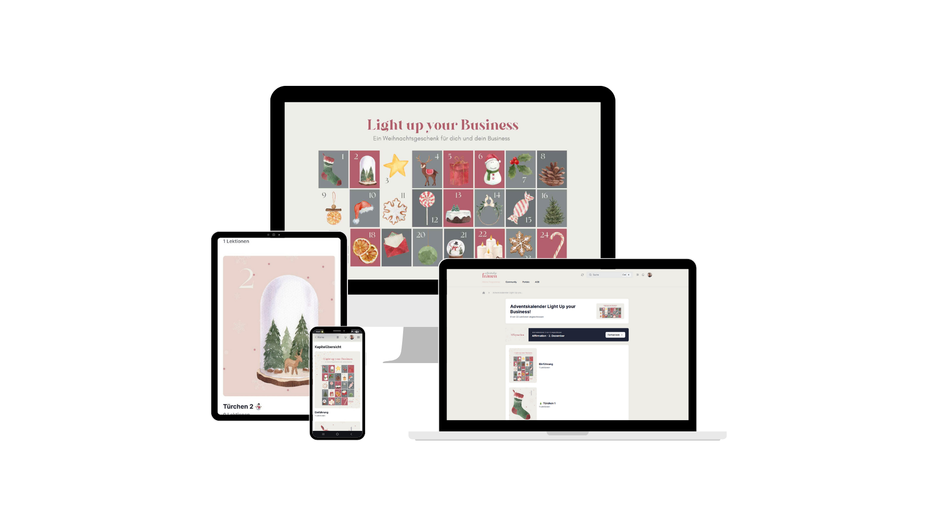 Mockup Adventskalender Mockup Adventskalender